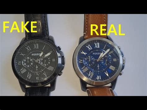 real vs fake fossil watch|original fossil watch.